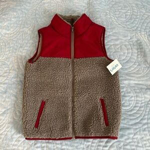NWT Carter’s Fleece Vest, Size 6